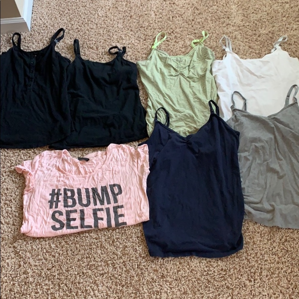 Lot of nursing tanks